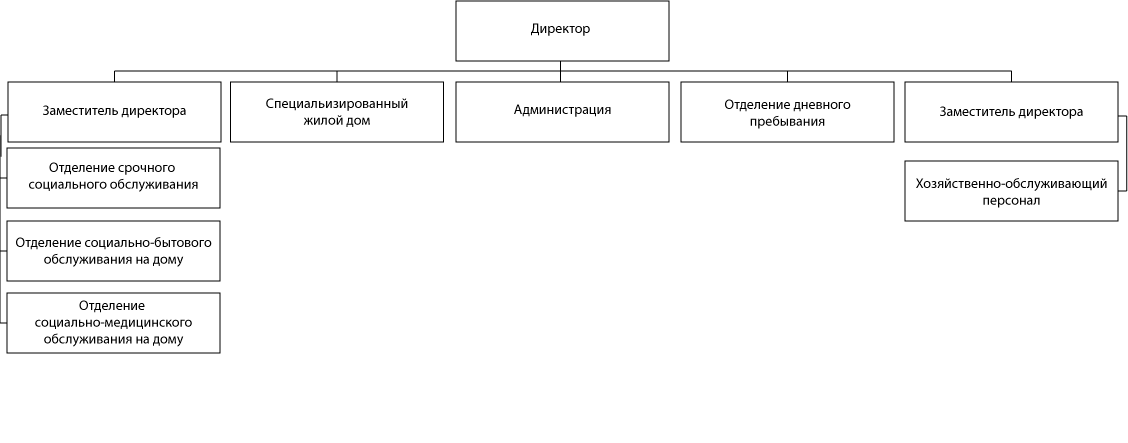 Структура ГБУ «Комплексный центр социального обслуживания населения Балахнинского района»
